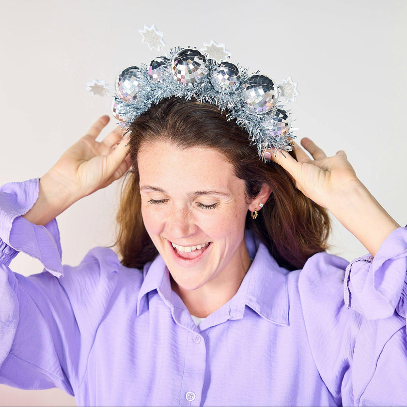 Disco Darling Discoball Novelty Headband