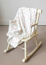 Butterflies Pima Cotton Baby Blanket