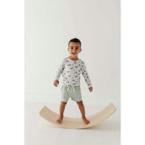 Boy's Long Sleeve Rash Guard Swim Shirt