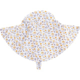Yellow Country Roses - Wide Brim Sun Hat
