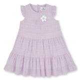 Crinkle Lawn Dress With Flower