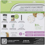 Brea Reese Mix2Mold Terrazzo Ceramic Coaster Kit - DIY 6 Coasters