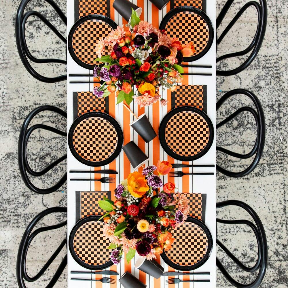 Check It! Halloween Dinner Plates