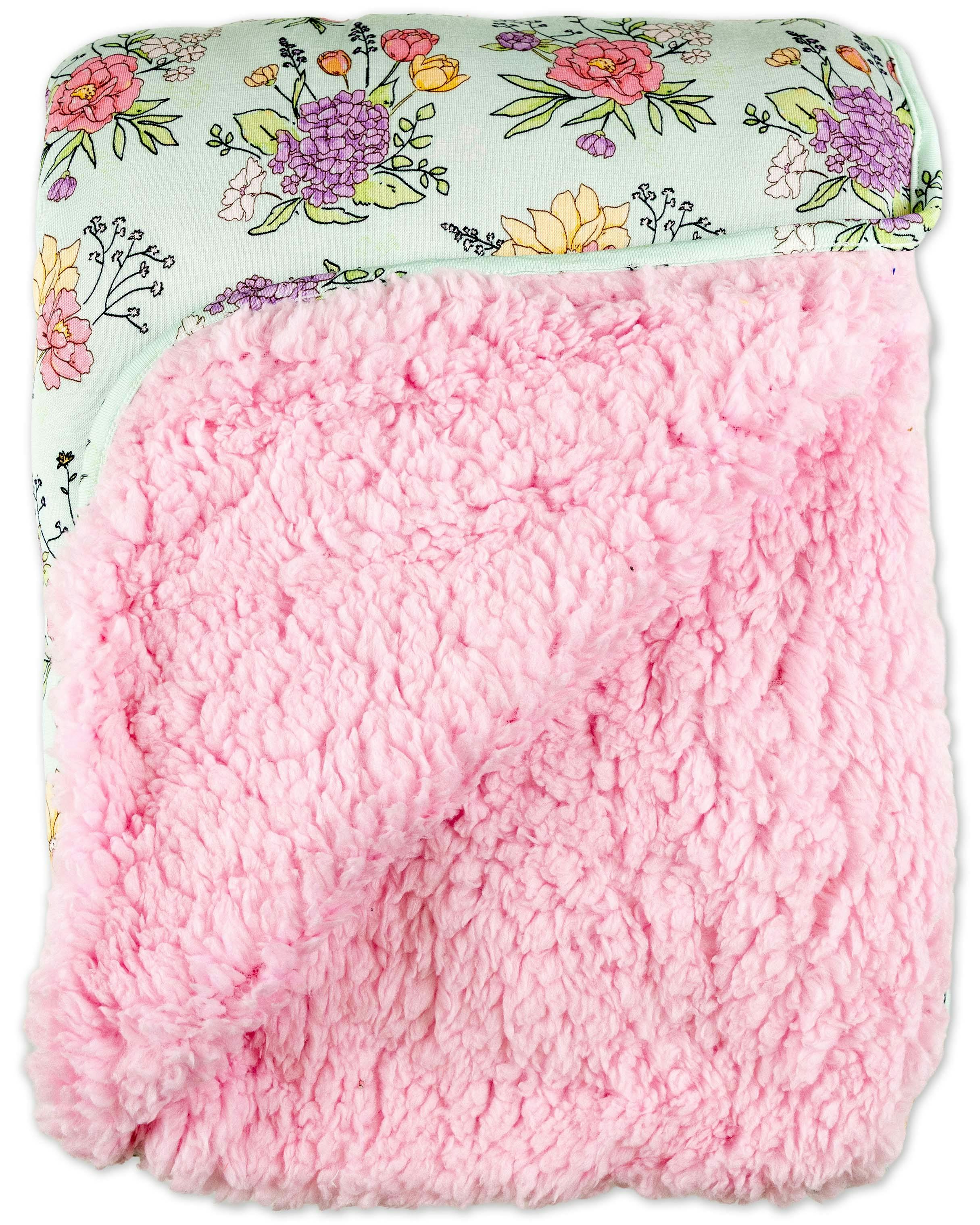 Petals & Posies Bamboo Blanket