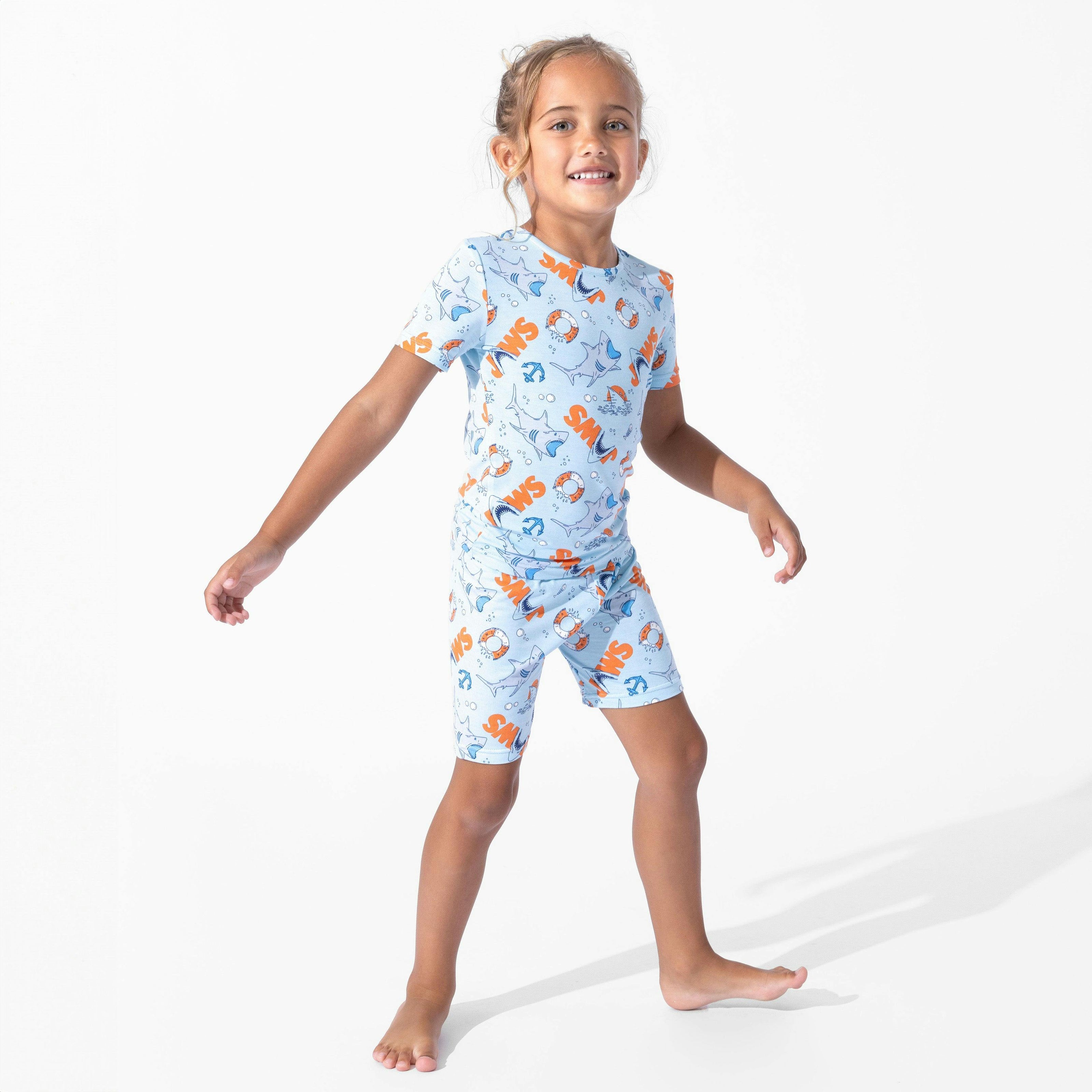JAWS Bamboo Kids Pajama Short Set