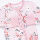Painterly Rose Bouquets - Convertible Romper