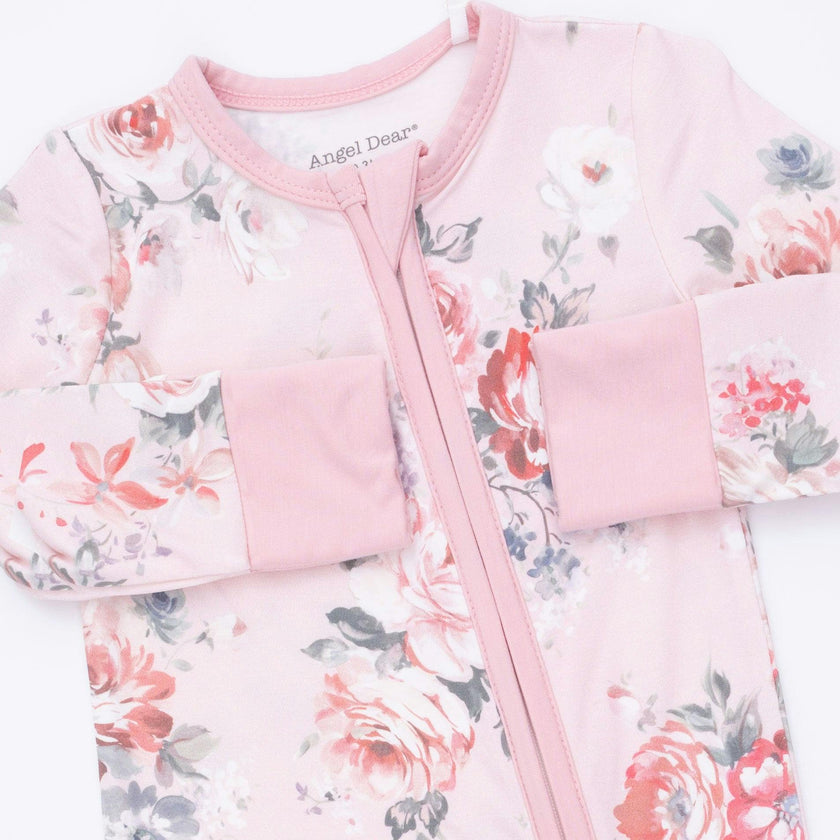 Painterly Rose Bouquets - Convertible Romper