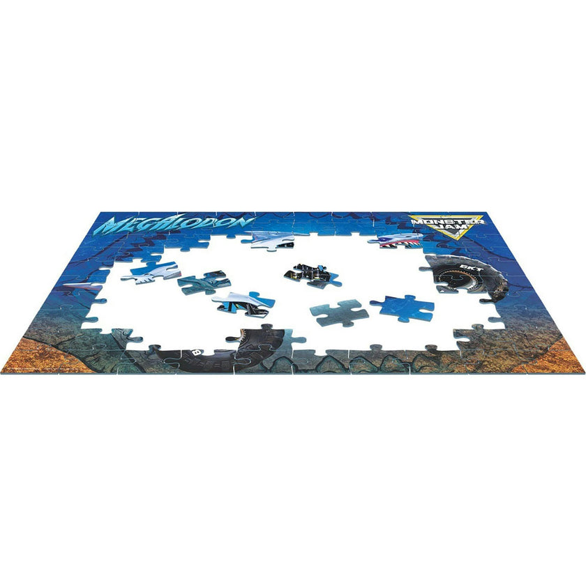 Monster Jam: 100pc Puzzle & Lunch Box - Megalodon