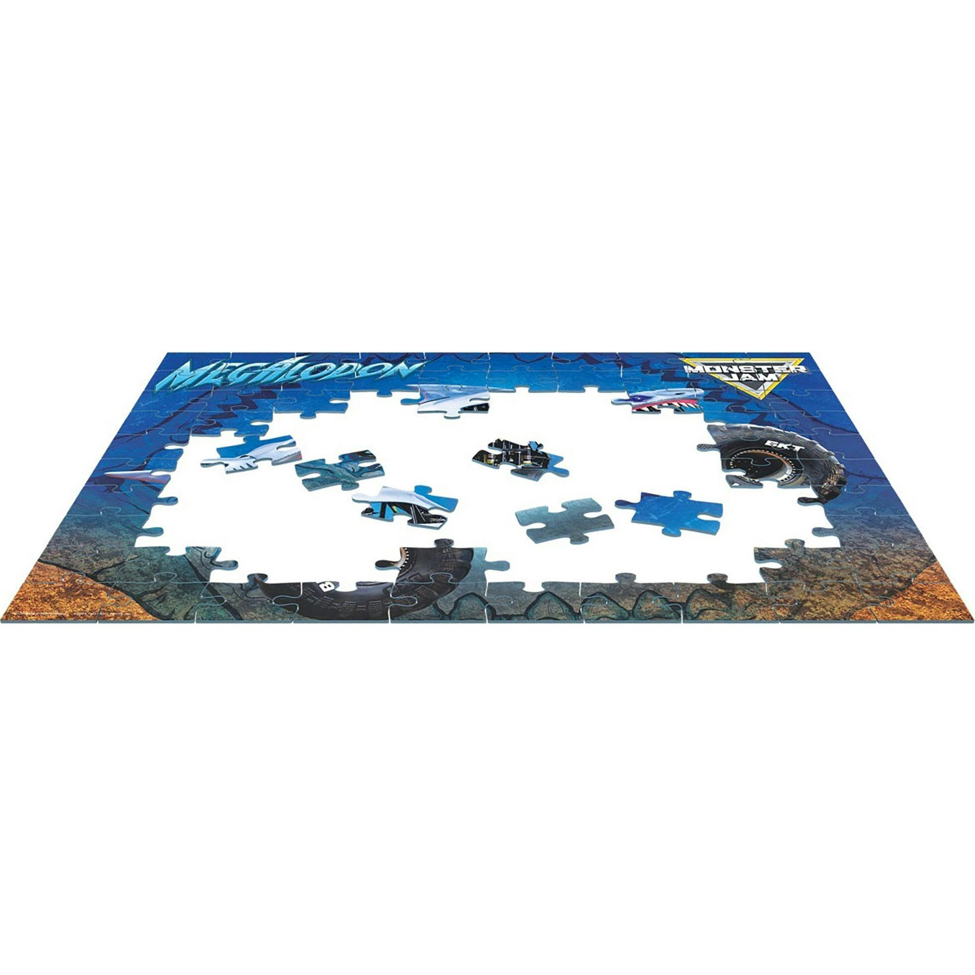 Monster Jam: 100pc Puzzle & Lunch Box - Megalodon