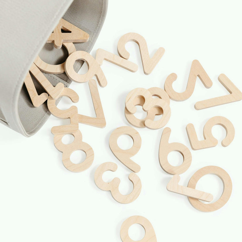 Wooden Numbers