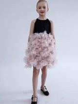 Pink Valentina Tulle Bow Gown