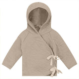 Stars Quilted Snap Front Jacket