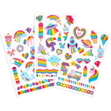 Tattoo-Palooza Temporary Tattoos - Over the Rainbow - 3 Sheets
