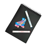 Vivid Pop! Water Based Paint Markers - Metallic - Set of 8