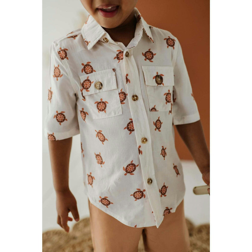 Boy's Utility Shirt Harbor Blue