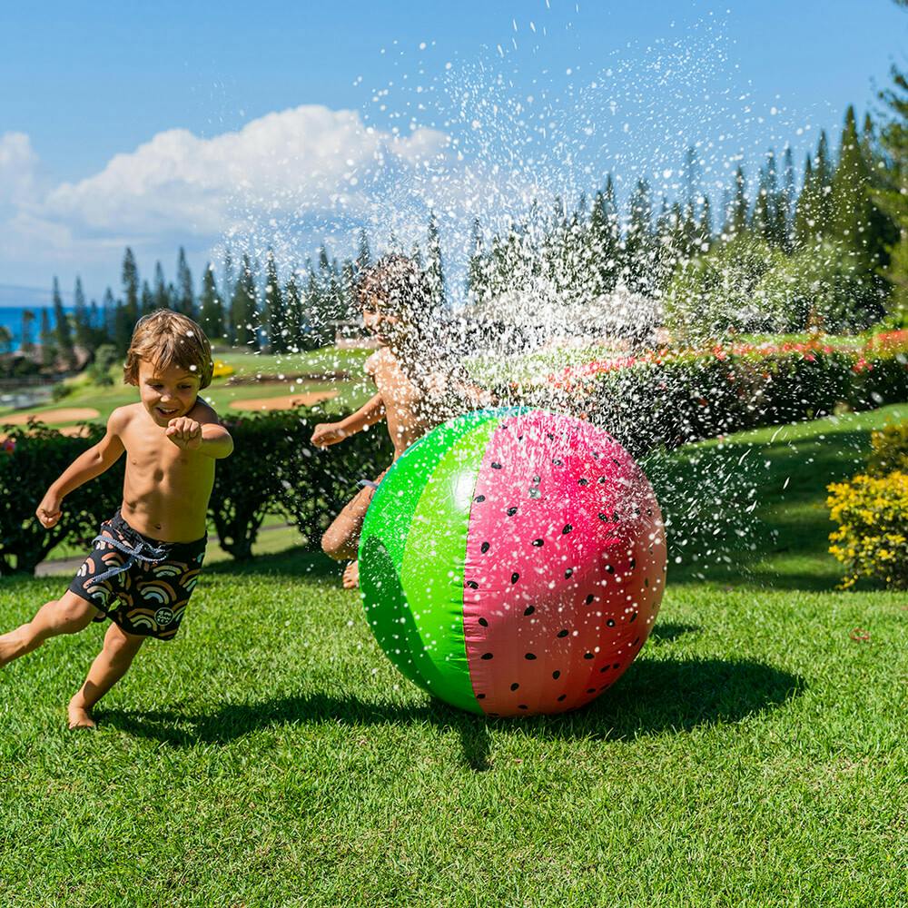 Giant inflatable Watermelon Beach Ball Sprinkler