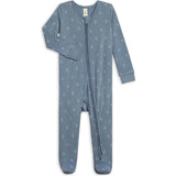 Peyton Zipper Sleeper - Anchor / Sea + Powder