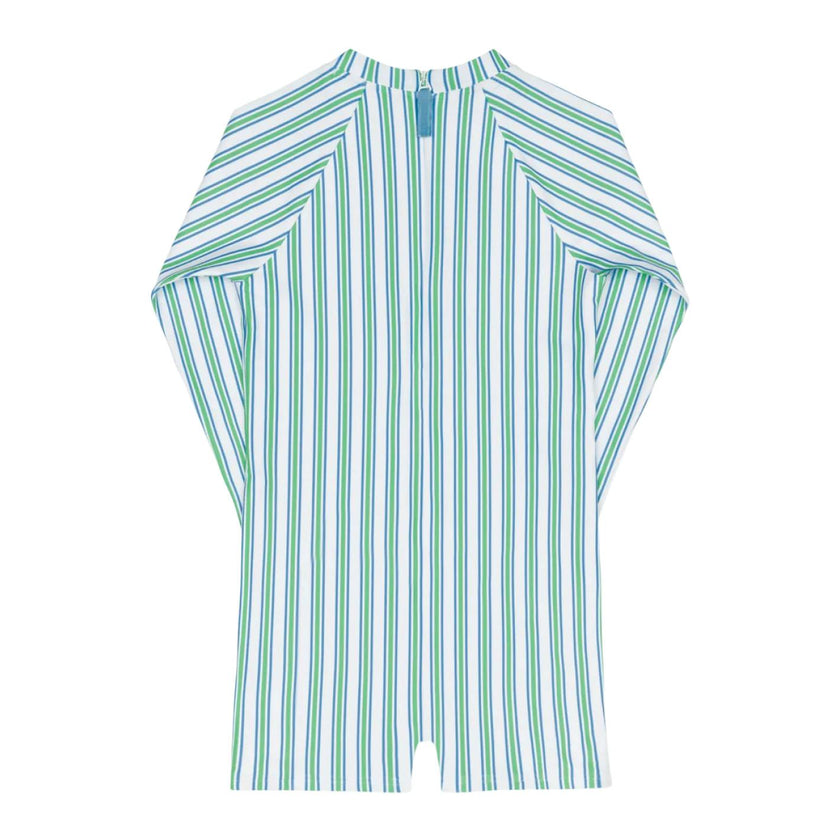 unisex tamarin stripe rashguard one piece