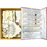 OOLY x Peanuts Color-in Wooden Birdhouse Kit - 5 Paint Markers