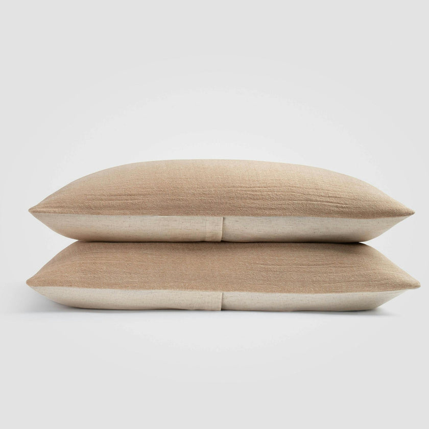 Sand Linen Sham Set