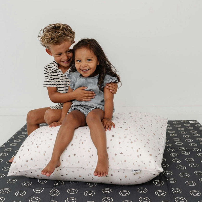 Terrazzo Chalk Bean Bag