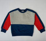 Sporty Color block Sweatshirt