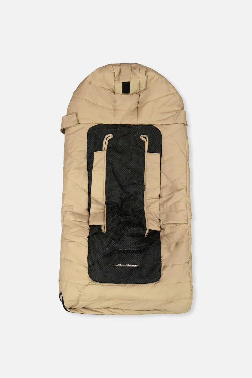 Evolutive Footmuff For Car Seats and Strollers Taupe