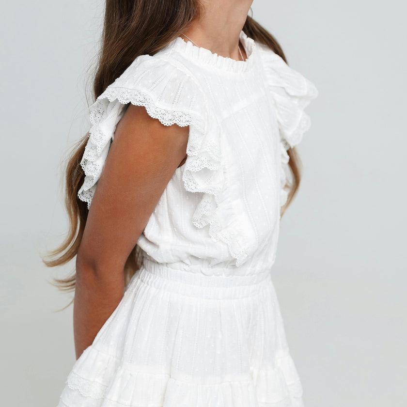 Gustavia Dress White