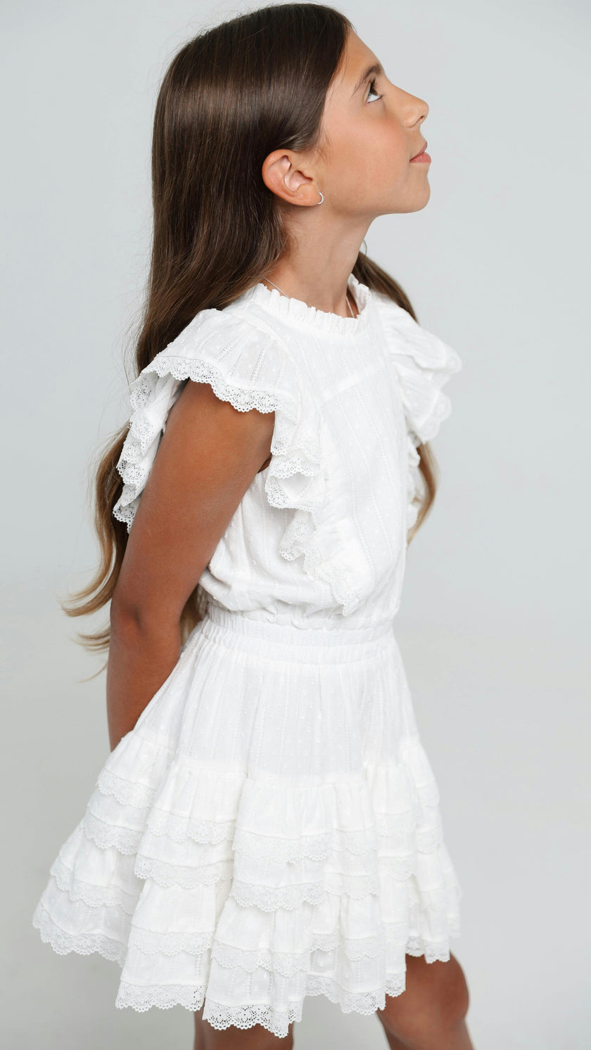Gustavia Dress White