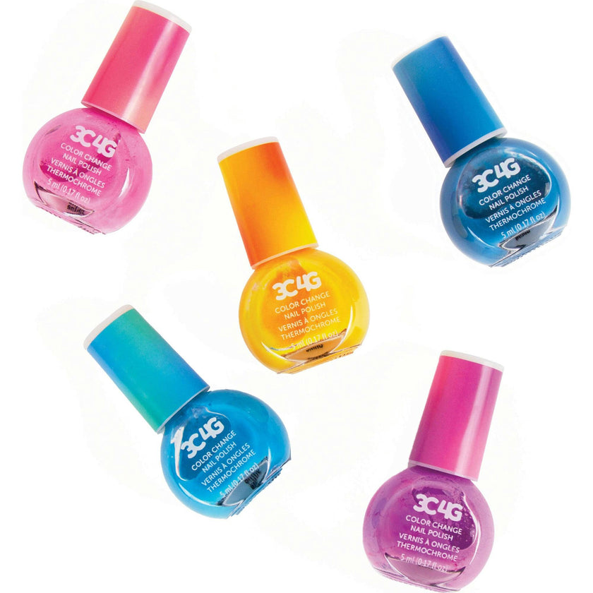 3C4G: Color Changing Nail Polish Set