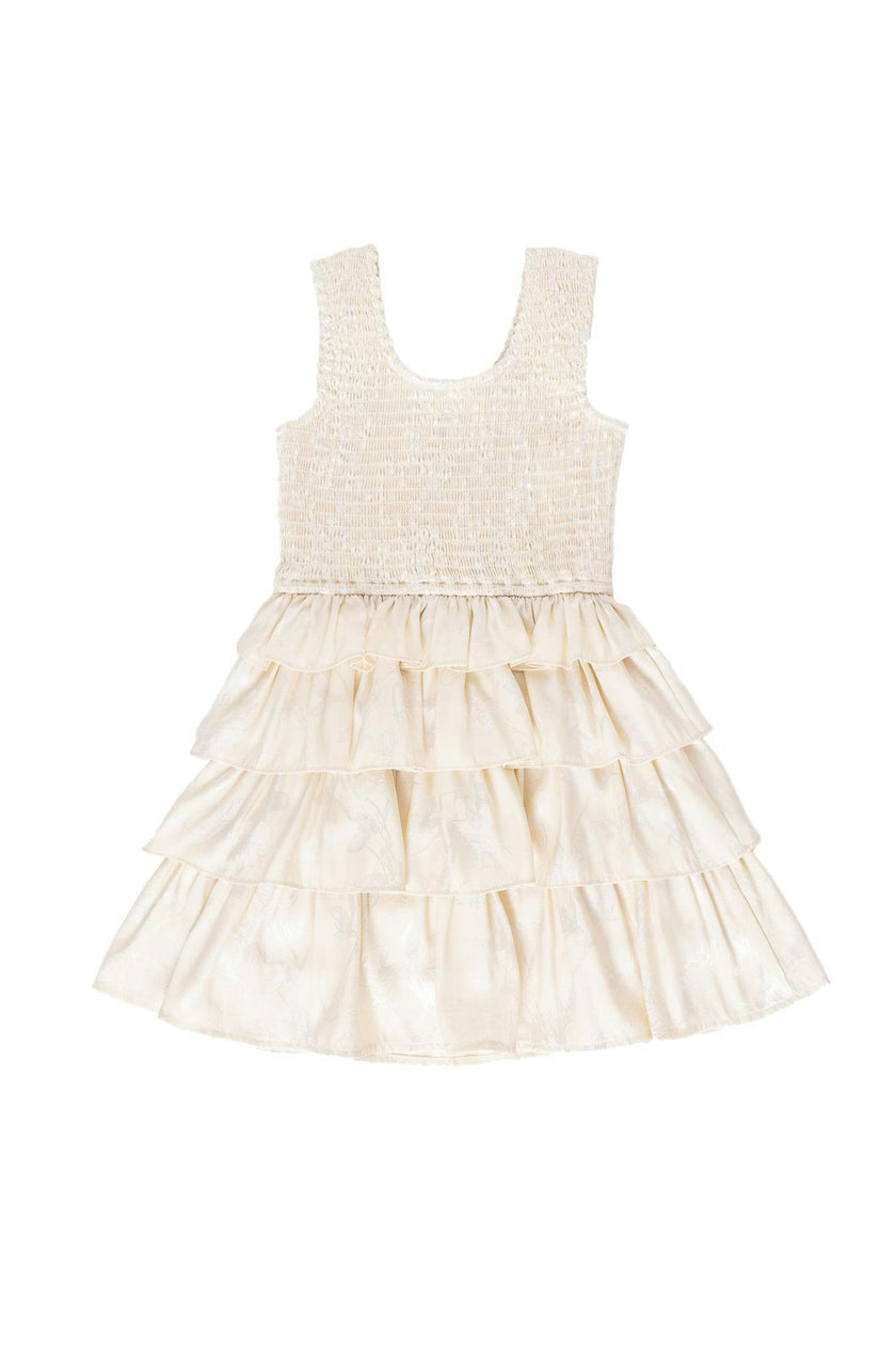 Mini Aiden Dress in Cream