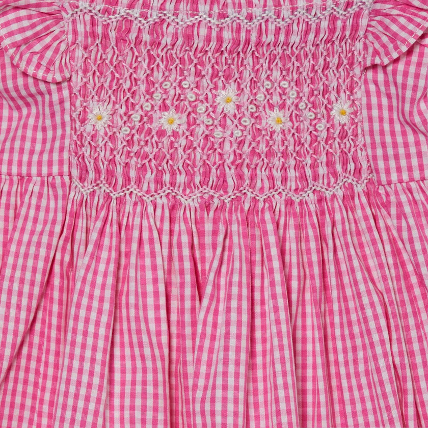 Hand-Smocked Baby Sun Dress Alba