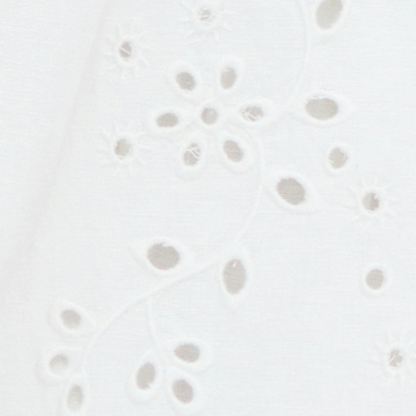 The Palmer Top - White Linen