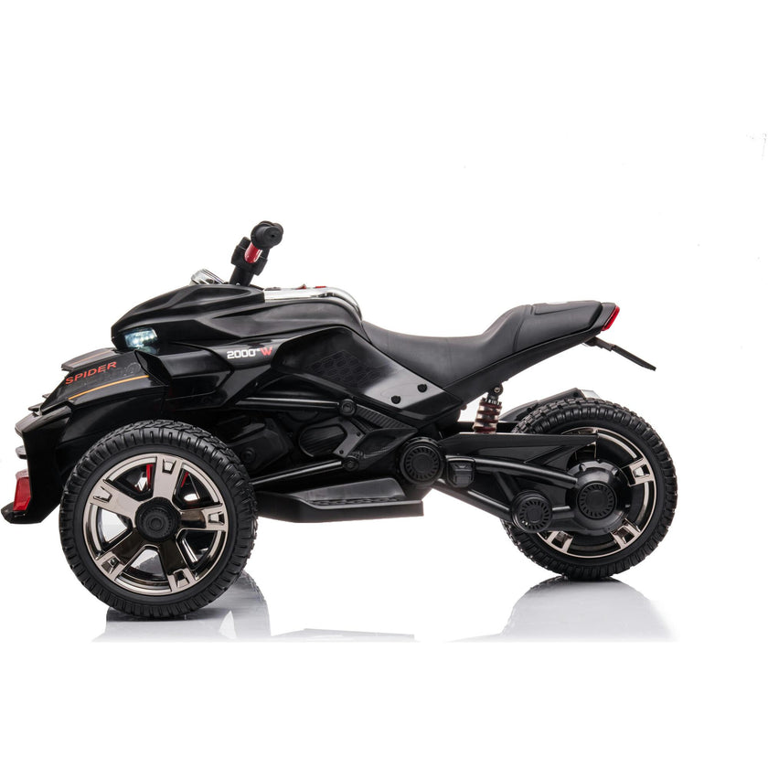 24V Freddo Spider 2 Seater Ride-On 3 Wheel Motorcycle