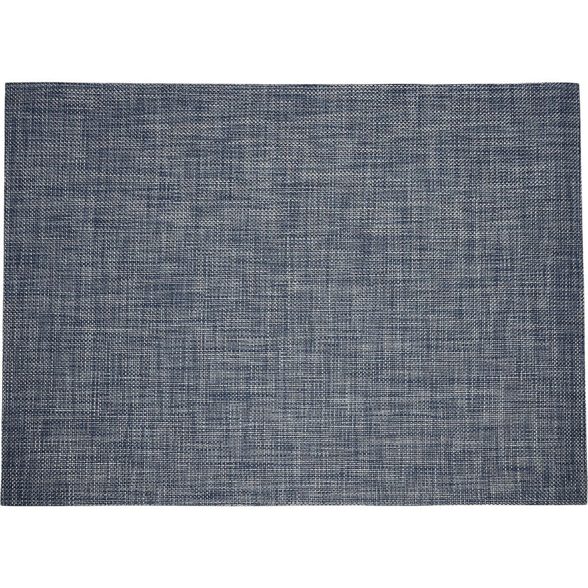 Basketweave Floor Mat, Denim