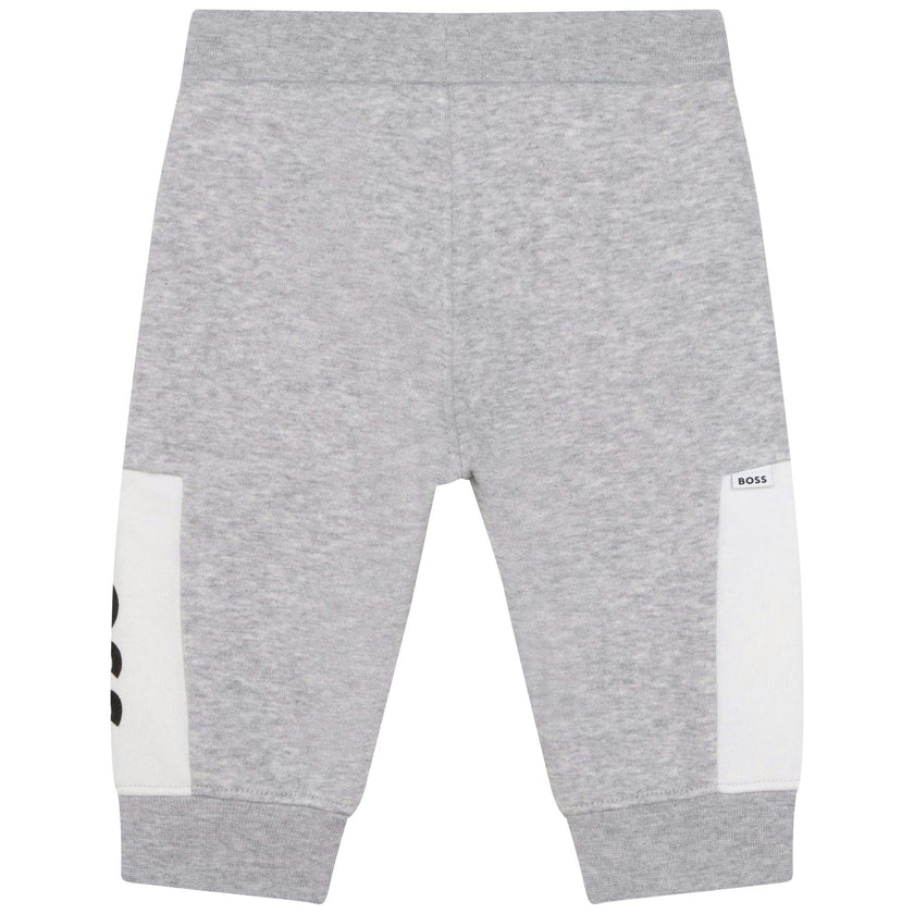 Gray Logo Joggers