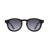 Polarized Keyhole Sunglasses: Jet Black