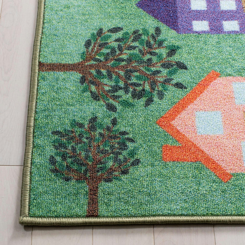 Kids Playhouse Avalon Rug, Green