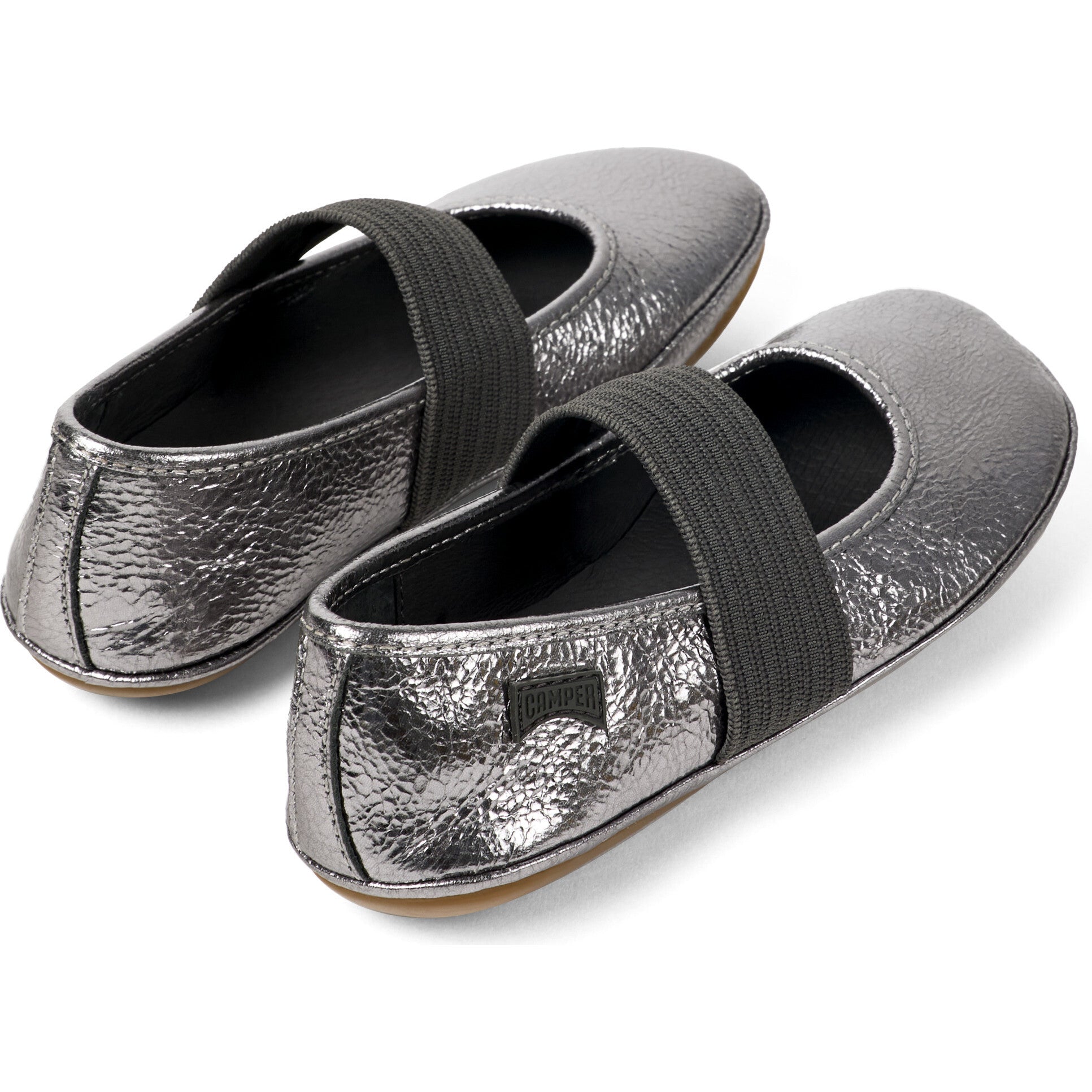 Girls Right Ballerina Flats, Grey