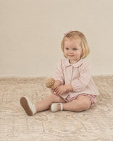 Colinette Blouse Pink Vichy Twill