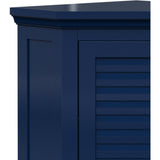 Teamson Home Glancy Corner Floor Cabinet