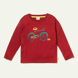 Recycled Cotton Bicyclette Kid T-shirt