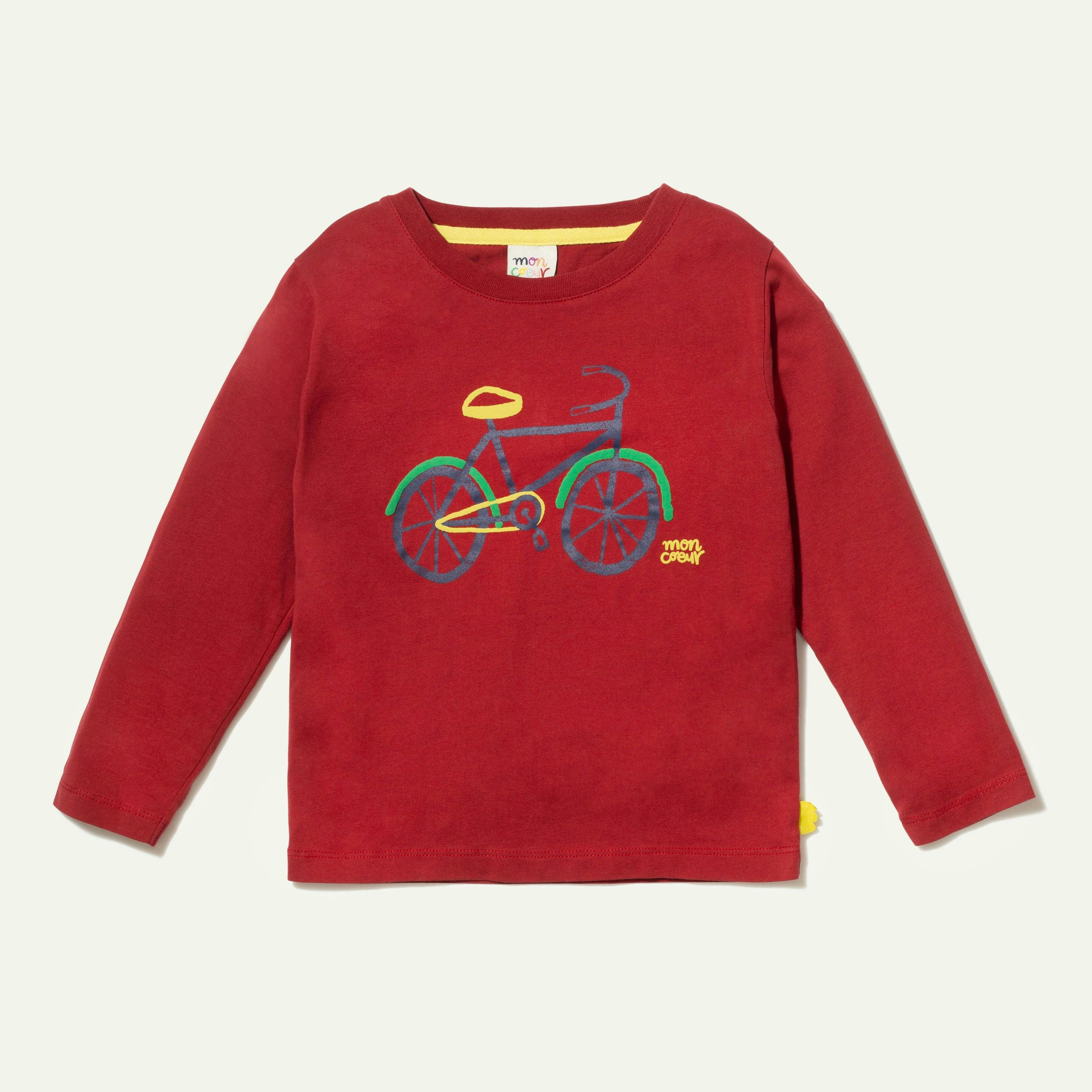 Recycled Cotton Bicyclette Kid T-shirt