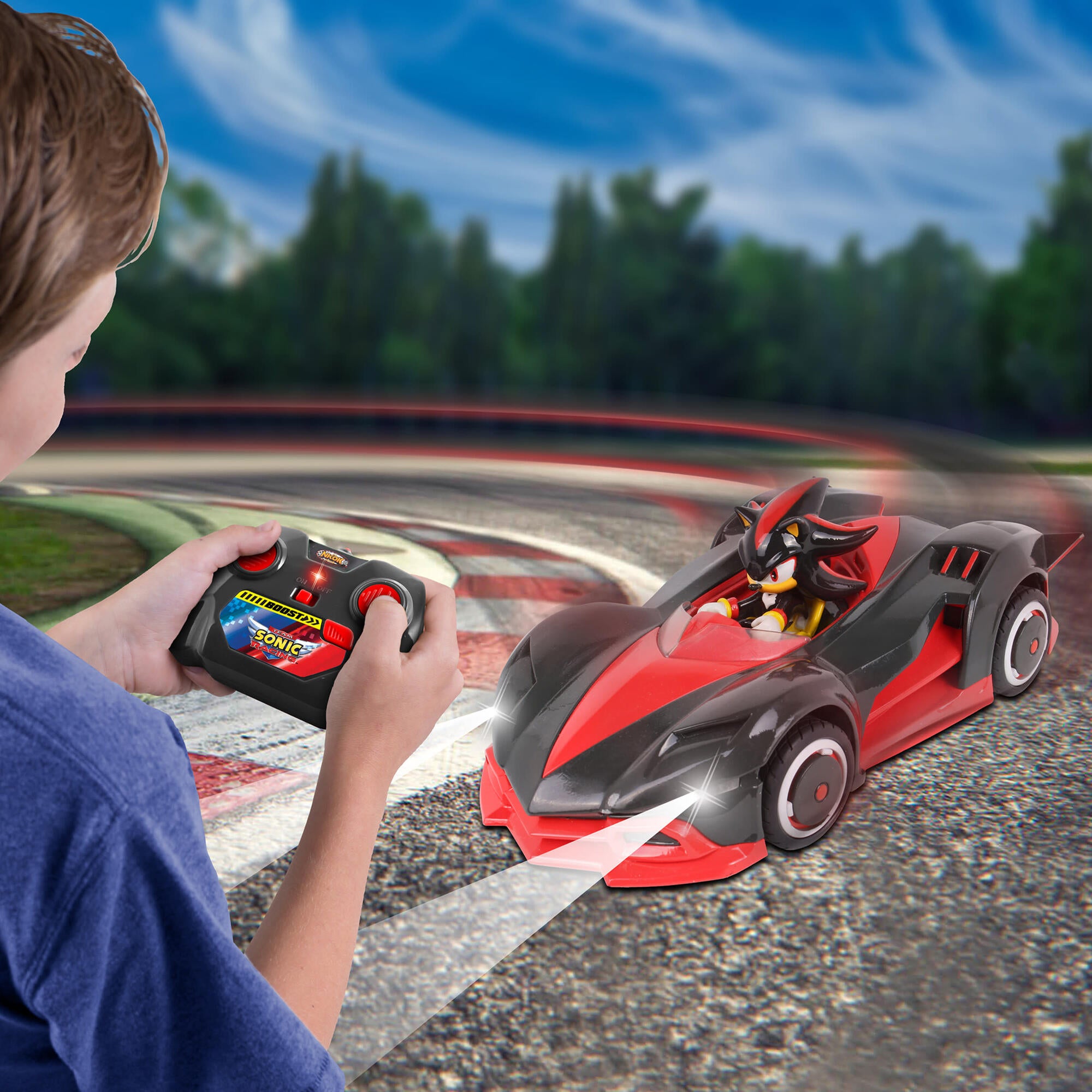 NKOK Sonic Team Racing Radio Controlled Shadow The w/ Turbo Boost