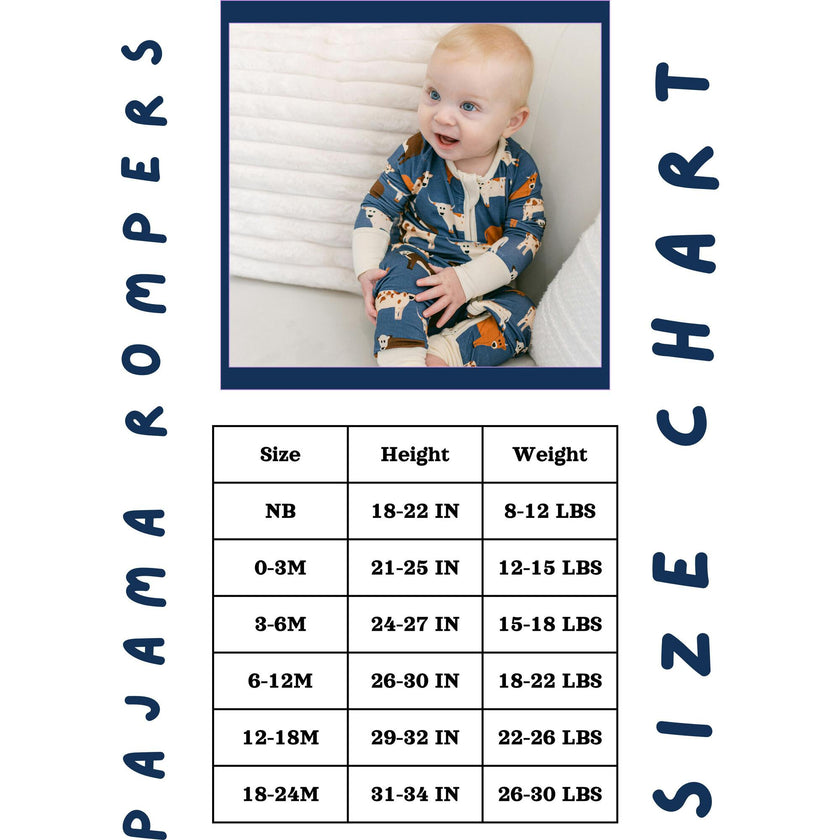 Flock Bamboo Zipper Romper