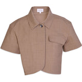 Women's Evelyn Top, Tan