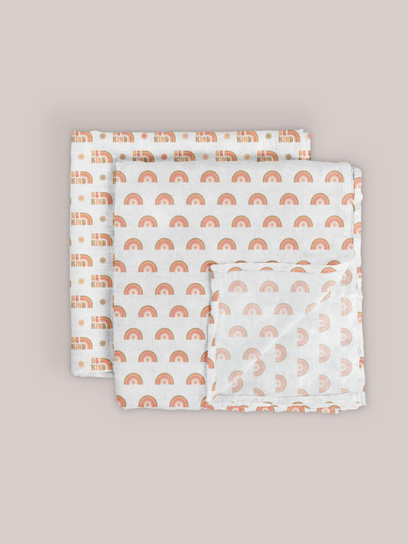 JuJuBe × Studio Oh! Printed Swaddle Blanket Sets