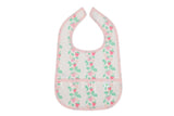 The Wipe It Bib in Strawberries