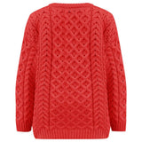 Cadogan Supersoft Merino Sweater - Coral