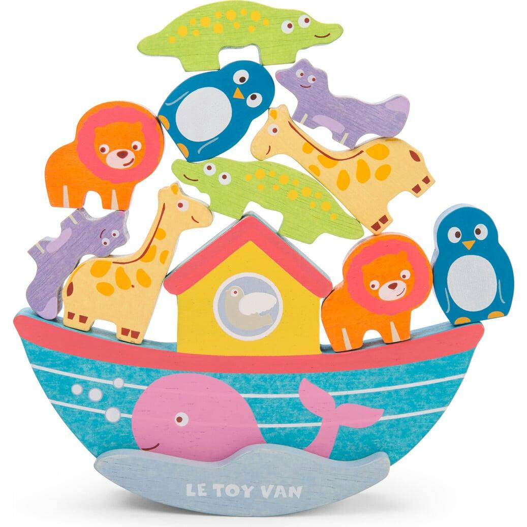 Wooden Balancing Ark Animal Stacker